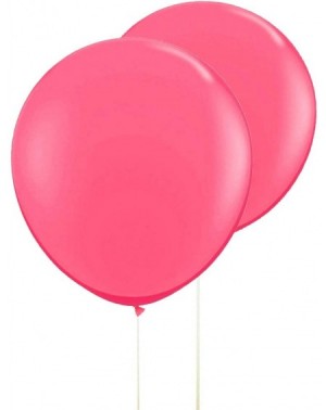Balloons Pink Balloons 36 in Gaint Round Balloon Pack of 6 - Hot Pink - CT18360WNW4 $12.32