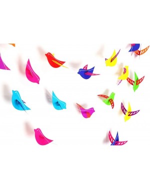 Banners & Garlands Rainbow 3 d Birds Garland 10ft Paper Garland- Birthday Party Decor- Wedding Shower Decor- Nursery Décor - ...