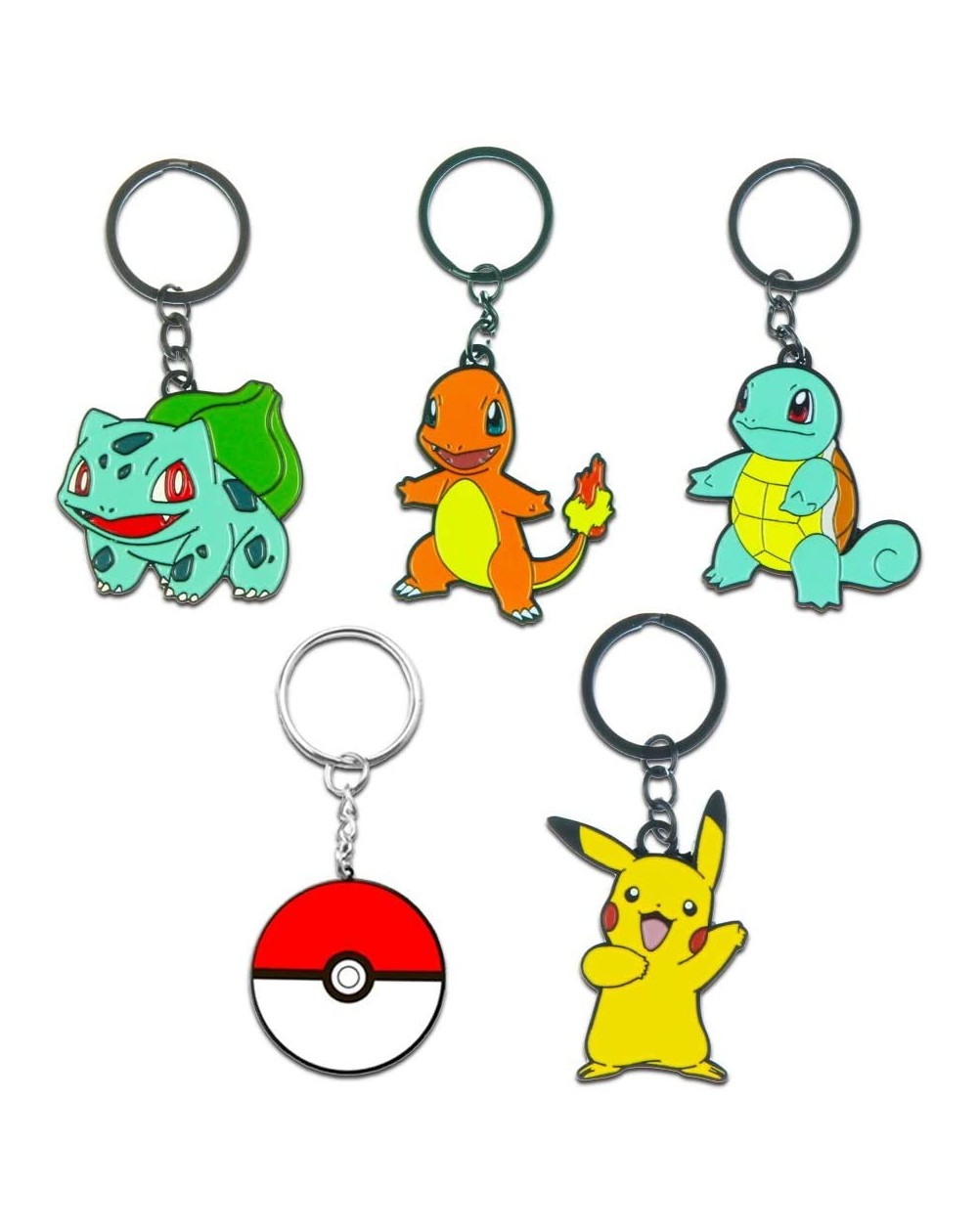 Party Favors Pokemon Keychain Party Favors Pack ~ Bundle Includes 6 Metal Key Rings Featuring Pikachu and More - C318QSMQNR6 ...