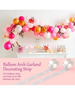 Balloons Balloon Arch Garland Decorating Strip Kit - 64 ft Ballon Tape Strips and 200 Dot Glue for Birthday Wedding Baby Show...