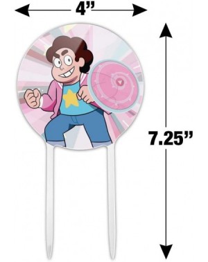 Cake & Cupcake Toppers Acrylic Steven Universe Steven Shield Cake Topper Party Decoration for Wedding Anniversary Birthday Gr...