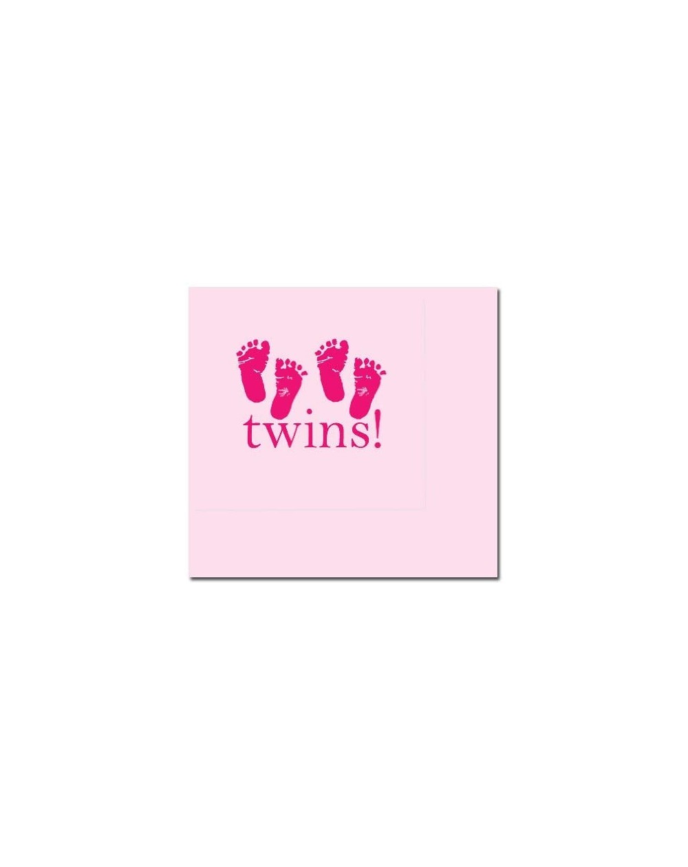Tableware Twins Pink Luncheon Napkin (16/PKG) - C111KWZ1W4N $9.29