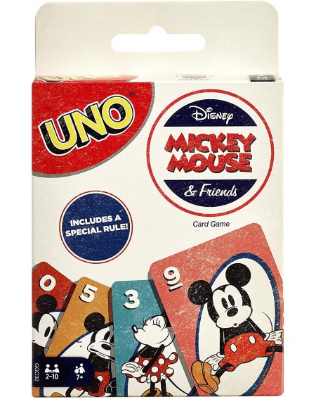 Party Games & Activities UNO Disney Mickey Mouse and Friends Card Game - CW18YRA6ES9 $23.17