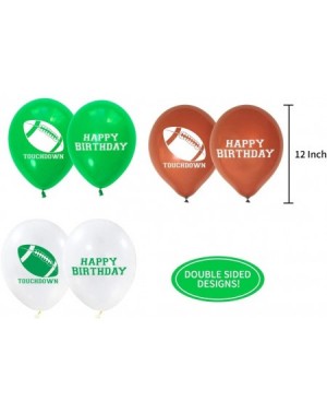 Party Packs Football Party Supplies - Sports Decorations with Banner- Balloons- Cake Toppers - CC193ERHTIR $11.45