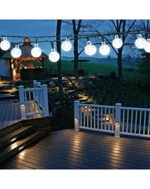 Outdoor String Lights Upgraded Solar Starry Lights Waterproof LED Fairy Lights 8 Modes Outdoor String Lights Solar Powered St...