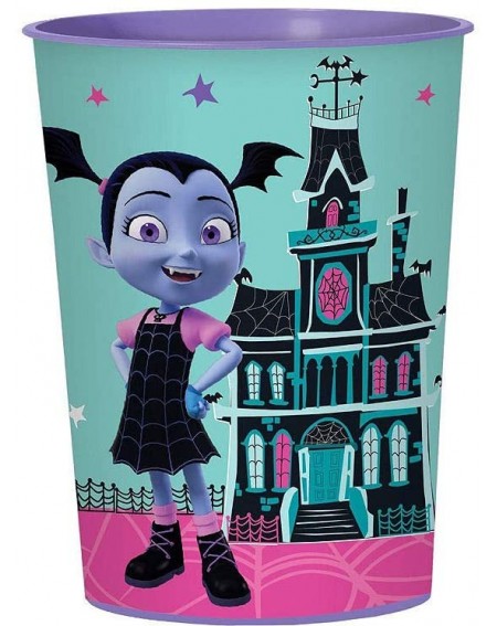 Party Packs Vampirina Kids Birthday Party Supplies for 16 Guests- Includes Plates- Napkins- Table Cover- and a Favor Cup - CM...