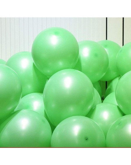 Balloons 5 Inch Green Balloons Small Latex Mini Party Balloons-Pack of 100 - Green - CM19DNIK5YH $21.63