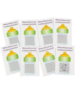 Party Games & Activities Baby Shower Games - Pin the Pacifier on the Baby - Scratch-n-Win Tickets - C518E7XZTSR $9.30