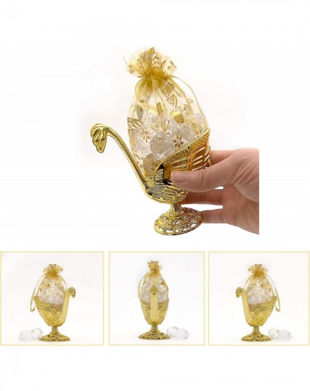 Favors Fillable Swan with Pouch Party Favors- Gold- 12 Pieces - Gold - CL192C9U6T9 $9.94