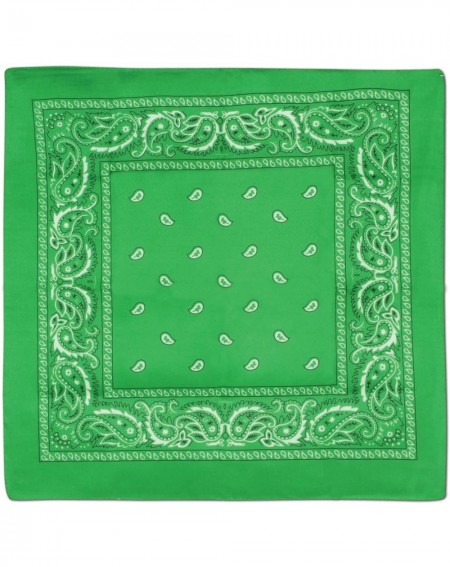Favors Green Bandana- 22" x 22 - Green - CM1184ZNT35 $8.68