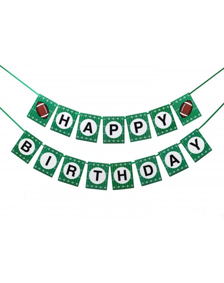 Banners Football Themed Birthday Party Banner- Sports First Birthday Party and Baby Shower Party Decoration Super Bowl Sunday...