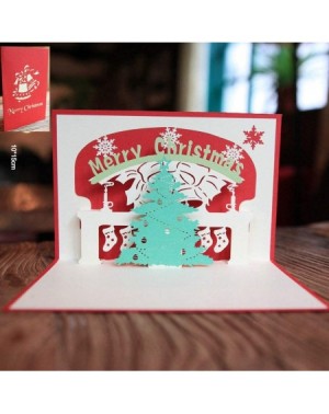 Swags Gift Merry Christmas 3D Cards Wedding Lover Happy Birthday Anniversary Greeting Cards- Christmas Ornaments Advent Calen...