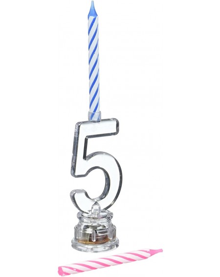 Birthday Candles 5 Light-Up Candle Holder - C312HX214GD $18.49