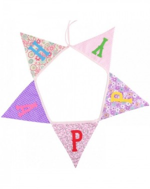 Banners & Garlands Happy Birthday Party Banner- Birthday Party Decoration Bunting Banner with Happy Birthday Letters Wall Ban...
