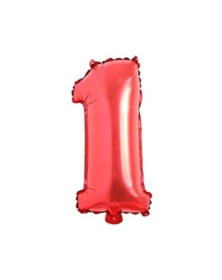 Balloons 32 inch Red Number 1 Balloon - CM19E5N5NW4 $7.85