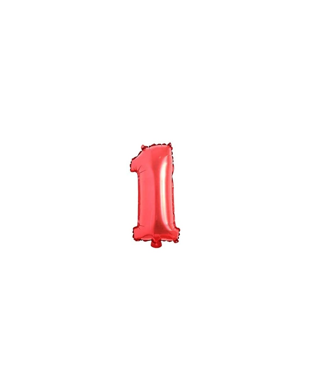 Balloons 32 inch Red Number 1 Balloon - CM19E5N5NW4 $7.85