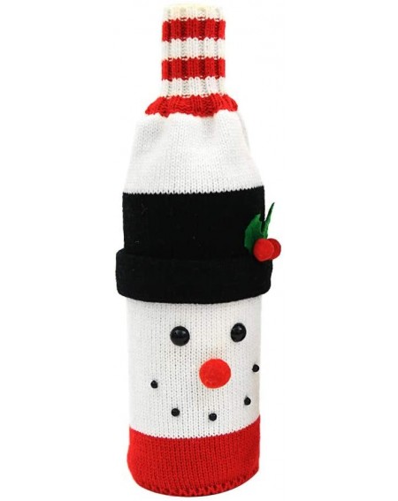 Swags Christmas Decor Wine Bottle Cover Snowman Stocking Bags Xmas Sack Packing Present- Christmas Ornaments Advent Calendar ...