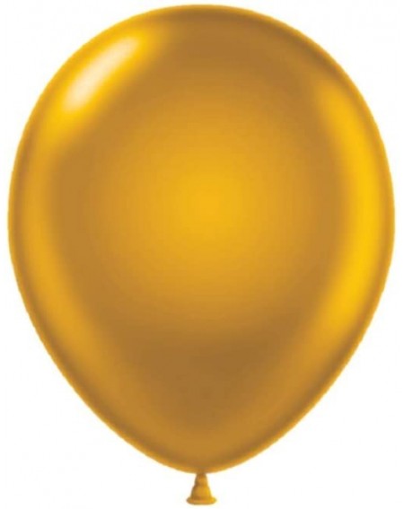 Balloons 50 pcs 12" Metallic Latex Balloons for Wedding Birthday Christmas Party Decoration (Gold) - Gold - CR190RXT25D $9.85