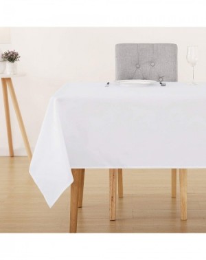 Tablecovers Tablecloth- Square Table Cloth Polyester Fabric Tablecloths Wrinkle Free Anti-Fading for Dining Outdoor Patio Gar...