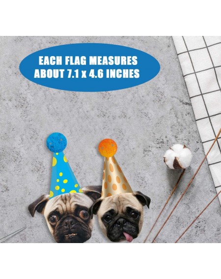 Balloons Pug Birthday Garland- Pug Dog Birthday Banner- Pug Bday Party Decoration for Pug Lovers - Pug Dog Birthday Banner - ...