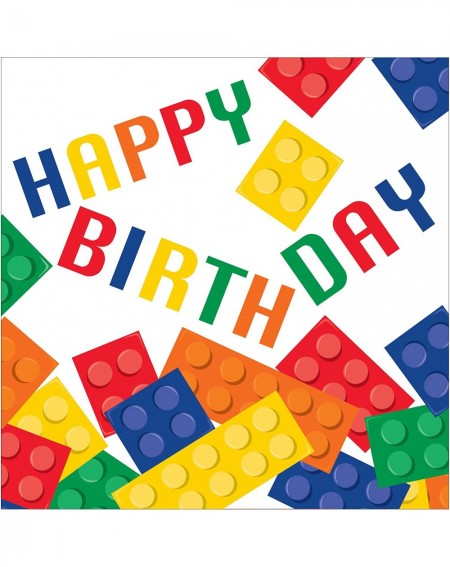 16-Count 3-Ply Lunch Napkins with Happy Birthday - Multicolor - CG1245UJ1BV