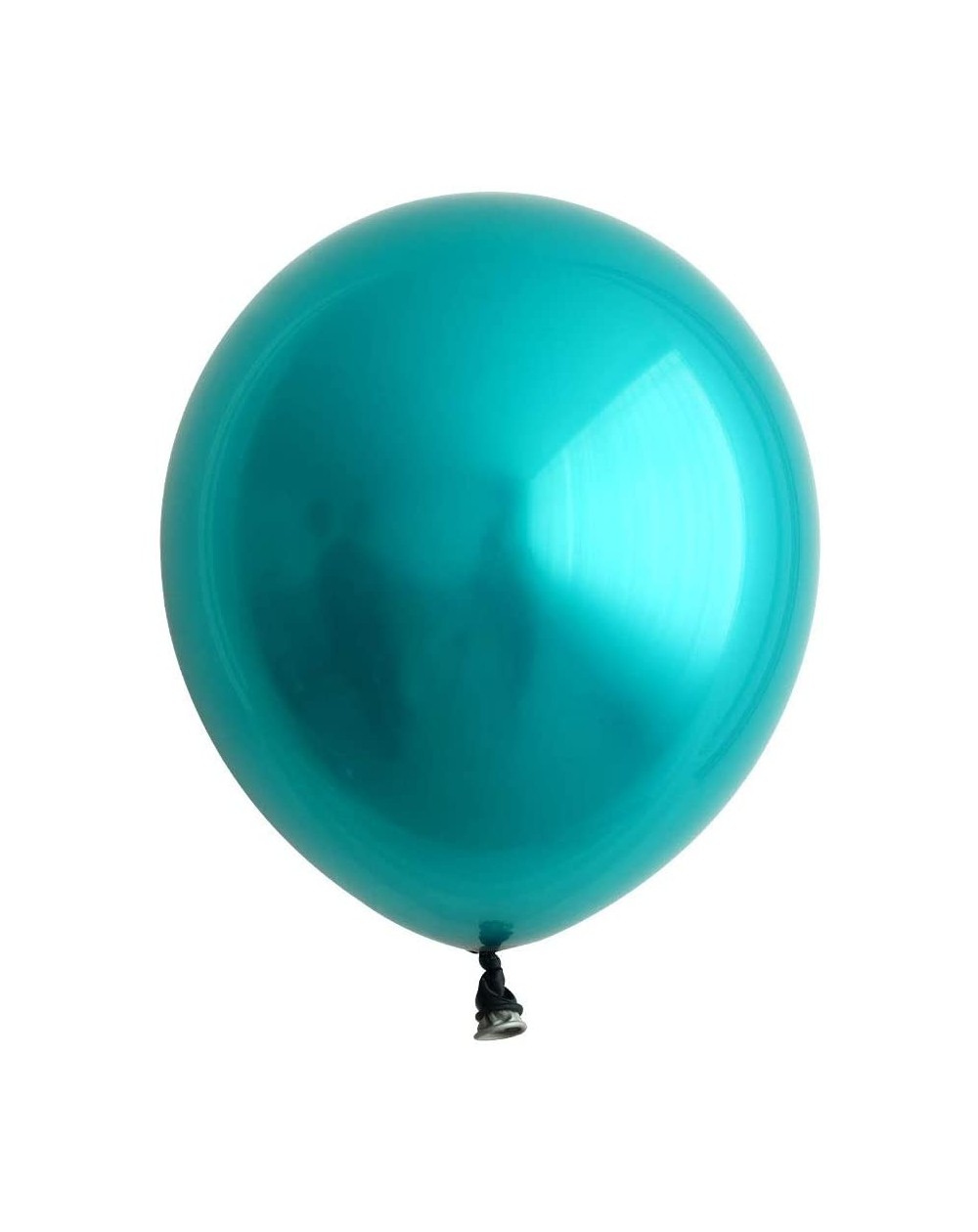 Balloons 30PCS 12inch Turquoise Blue Balloon Double-Stuffed Metallic Teal Blue Balloon Wedding Baby Shower Party Decoration -...