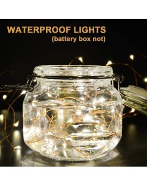 Indoor String Lights 16 Pack Fairy Lights Battery Operated (Included) 10ft 30 LED Mini String Lights Waterproof Copper Wire F...