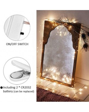 Indoor String Lights 16 Pack Fairy Lights Battery Operated (Included) 10ft 30 LED Mini String Lights Waterproof Copper Wire F...