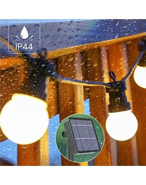 Indoor String Lights Solar String Light 10M Light RGB 100 Small Balls Cute IP44 Waterproof- 8 Modes for Outdoor Garden- Chris...
