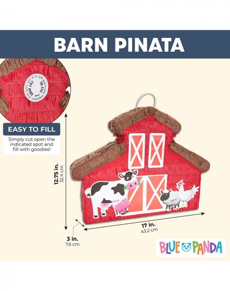 Piñatas Barnyard Pinata for Farmhouse or Country Party (17 x 12.75 in) - CC18ZKE8HHU $13.40