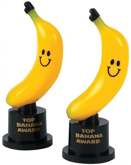 Party Favors Top Banana Award Trophies (1 Dozen) - C9118G1WCMV $11.11