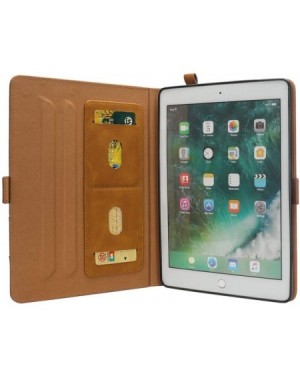 Tinsel iPad 9.7 Case 6th Gen- PU Leather Business Smartshell Flip Case with Multi Veiw Angles & Apple Pen Sleeve &Card Slot P...