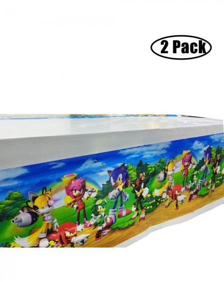 Tablecovers Sonic The Hedgehog Party Tablecloth- Table Cover Party Supplies Decorations - Baby Shower Birthday Party Sonic Th...