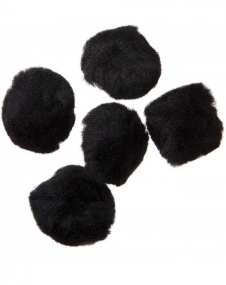 Tissue Pom Poms Acrylic Pom Poms Black 2 inches 8 Pieces (6-Pack) 10179-90 - CB11LENYCPN $9.09