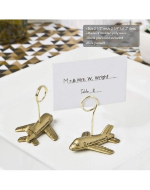 Place Cards & Place Card Holders 8852 Airplane Design Placecard/Photo Holder- Event Favor- Photo Holder Favors- Pack of 25 - ...