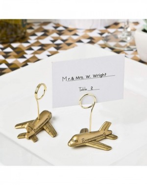 Place Cards & Place Card Holders 8852 Airplane Design Placecard/Photo Holder- Event Favor- Photo Holder Favors- Pack of 25 - ...