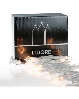 Indoor String Lights 100 Counts Bright Clear Mini Christmas Tree Lights. White Wire String Light for Decoration. End to End C...
