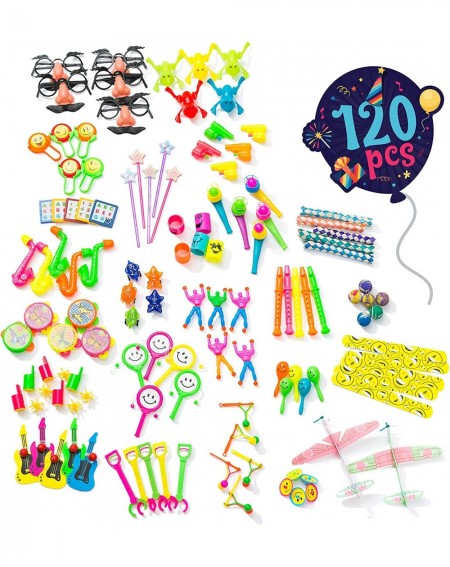 Party Favors Birthday Party Favors For Kids Pack of 120 Pcs - Bulk Toys Assortment - Goodie Bag Fillers and Stuffers - Pinata...