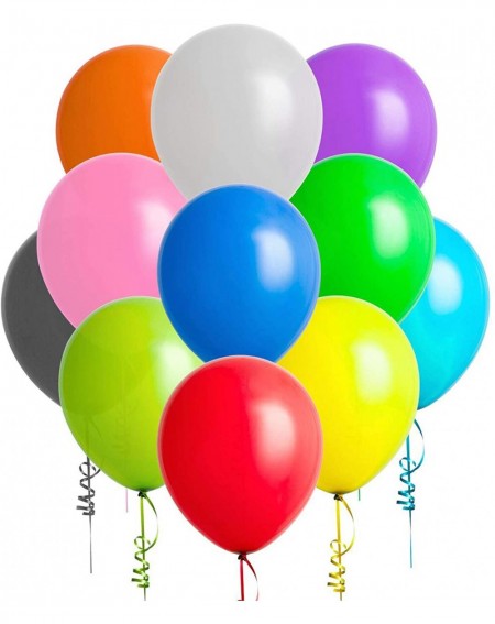 Balloons 144 Pack Party Balloons- 12 Inch Premium Assorted Balloons- Colorful Thickened Latex Balloon Set- Perfect Decoration...