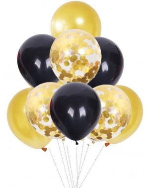 Balloons New Year Eve Party 2020 Decorations Kit- Gold and Black Balloons Set-Star Bslloons-Paper Tassel-CONGRATS Banner Perf...