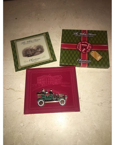 Ornaments 2012 White House Christmas Ornament- The First Presidential Automobile - C8119W439LJ $32.54