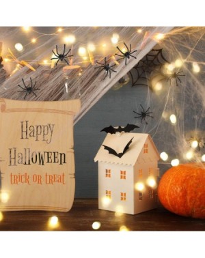 Favors Spider Webs Halloween Decorations- Spider Webs 200 sqft + 28 Fake Spiders for Scary Halloween Party Decorations Outdoo...