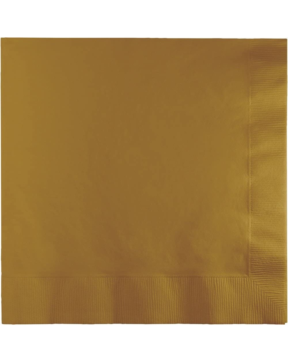 Tableware 250 Count Case Touch of Color 3-Ply Paper Dinner Napkins- Glittering Gold - Glittering Gold - CE11J55PGP7 $20.12
