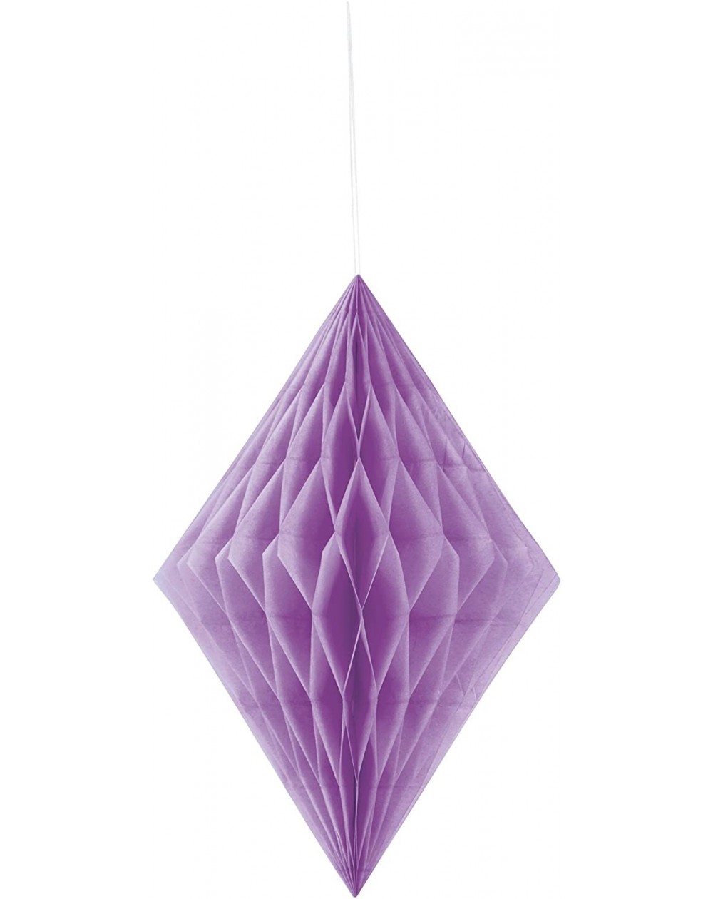 Streamers 14" Purple Diamond Tissue Paper Decoration - Purple - CS12C8XBEUX $11.19