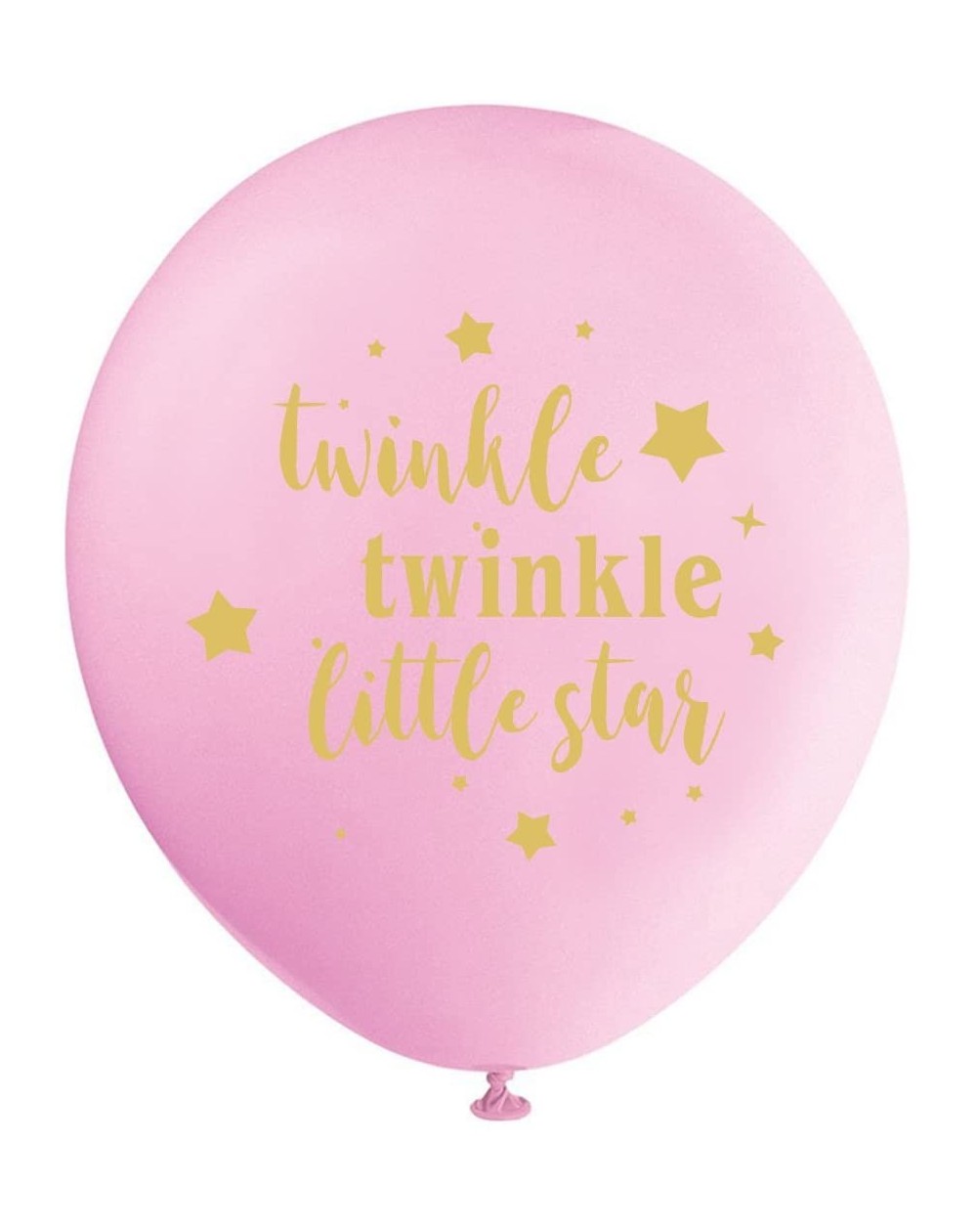 Balloons Pink Twinkle Twinkle Little Star Balloons- 12inch (16pcs) Girl Baby Shower or Birthday Party Decorations Supplies - ...