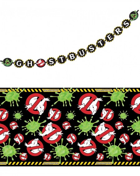 Banners Ghostbusters Tablecloth and Banner - Officially Licensed - CB18X92RTAR $16.41