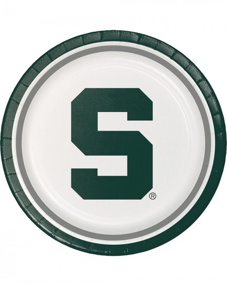 Party Tableware Michigan State University Paper Plates- 24 ct - CI180LXSES2 $26.35