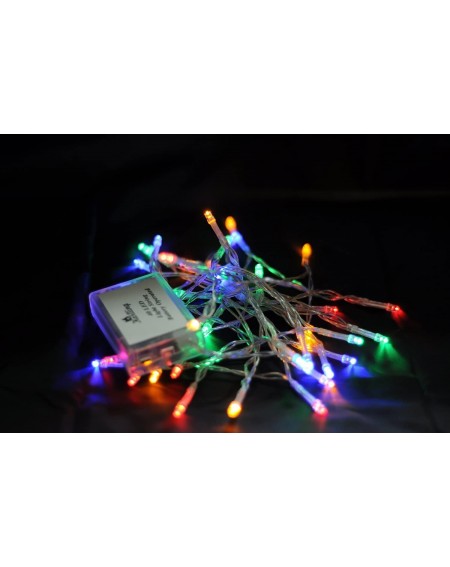 Indoor String Lights Battery Operated Multicolor 40 LED Fairy Light String Wedding Party Xmas Christmas Decorations(Multicolo...