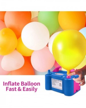 Noisemakers Electric Air Balloon Pump- Portable Dual Nozzle Electric Balloon Inflator/Blower for Party Decoration - 110V 600W...