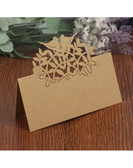 Place Cards & Place Card Holders 50PCS Wedding Guest Name Place Cards Party Table Name Place Cards Paper Table Numbers Place ...
